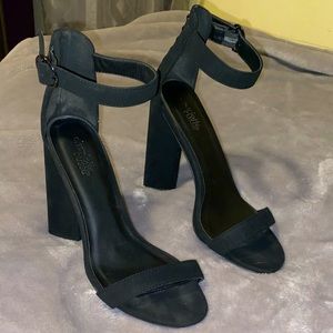 Black heels